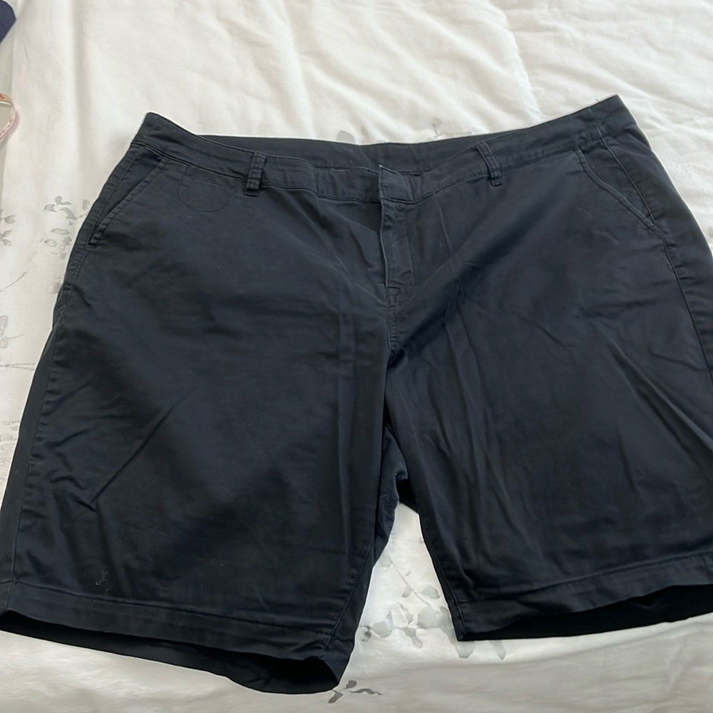 Lane Bryant Black Bermuda Shorts